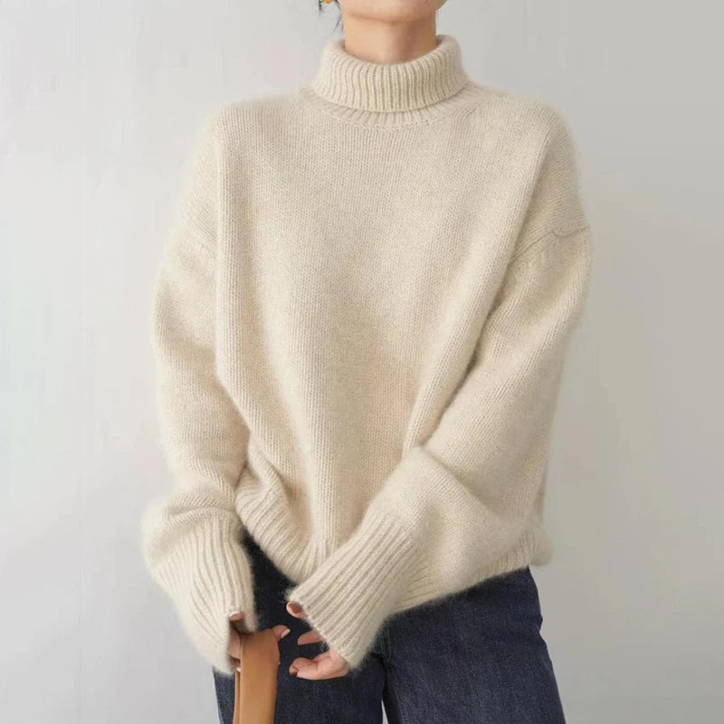 Ava™ - Soft and Cozy Turtleneck Sweater