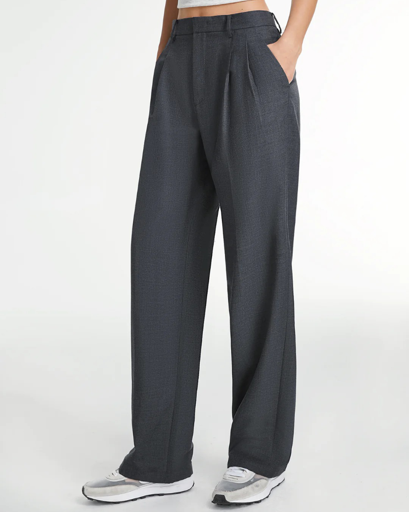Ivy - Slate Wide-Leg Pants